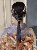 【macana指名】ヘアセット タイトアレンジ 水引き 登戸
