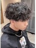 【MEN'S限定】デザインパーマ＋メンズカット 8300円[博多/博多駅前]
