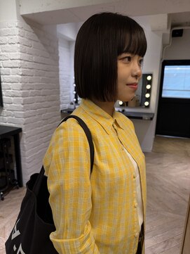 ローレン(LOREN) 透明感髪質改善ベージュダブルカラーミルクティーグレージュ