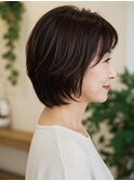 50-60代にオススメ★大人のグラデーションボブ