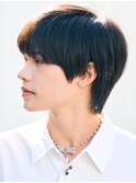 メンズマッシュ黒髪韓国外苑前KIND men's