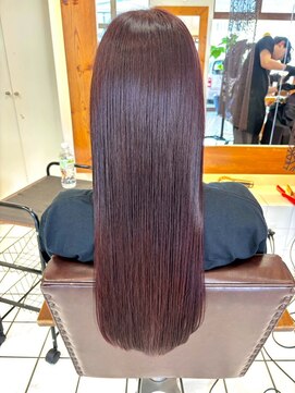 ラ ポルト ドゥ サワ(La Porte de SAWA) 長野市美容室/髪質改善カラー暗髪冬暖色カラー小顔カット