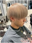 ホワイトメッシュ/ツイスト/ツイスパ/パーマ/メンズ/眉毛/心斎橋