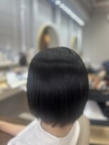 アオ 花咲町(a-o)&nbsp;ツヤツヤ暗髪ボブスタイル♪