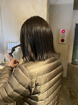 髪質改善と縮毛矯正の専門店 サンティエ(scintiller) グレージュ