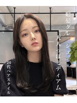 ルイス(L'wis)&nbsp;10代、20代、大人っぽヘアスタイル！暗髪でも可愛くなれる！