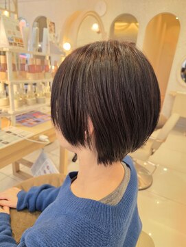 ミーサ(MYSA) すっきりくびれショート　冬定番マフラーやタートルネックにも