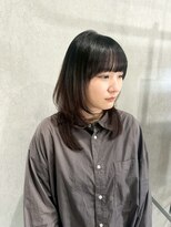 ジュノヘアージャパン 表参道(JUNO HAIR JAPAN)&nbsp;黒髪/クラゲヘアー/オリーブグレー/小顔/ココアベージュ/渋谷