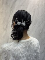 ヴァイス 渋谷店(VAICE) 推し活にも♪サイドポニーアレンジ