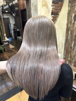 ヘアー クリエイト カルバリ(HAIR CREATE Calbari)&nbsp;くすみ感◎グレージュ