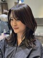 ザザ ZA/ZA 神楽坂 顔周りで作る小顔ミディアムヘア/レイヤーカットお任せください