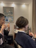 ヘアーサロンテン モトアザブ(hair salon Ten motoazabu) ダークパープル/ナチュラルショート/ミルクブラウン/夏/麻布十番