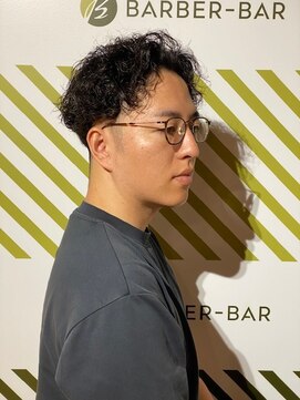 バーバーバー 四谷(BARBER-BAR) ビジネス/爽やか/メンズカット/刈り上げ/フェード/メンズパーマ