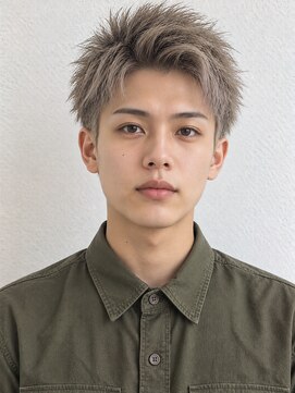 ヘイ 松本店(HEY) 【HEY 松本】スパイキーショート×ハイトーンアッシュ