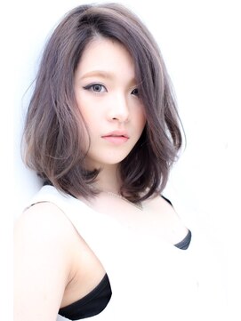 ブルーフェーセス 表参道(blue faces) 『blue faces』外国人風ハイライト　アッシュラベンダーカラー