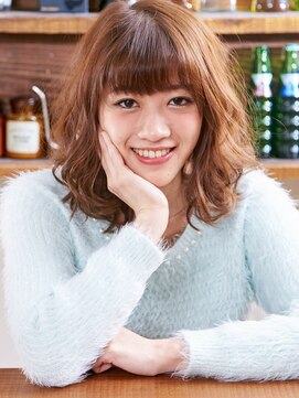 美容室チック 大島店(chic) ツヤ感と毛先の動きで可愛らしさをよりあげてくれる♪【大島】