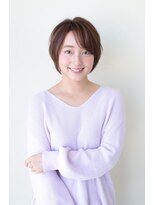 ハピネスフィール 宇治店(Happiness FEEL)&nbsp;20代30代40代大人かわいい小顔ナチュラルショートボブ京都　倉本