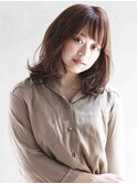 【K-two銀座】外ハネゆるふわミディアムヘア