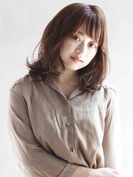 クィーンズガーデンバイケーツーギンザ(QUEEN’S GARDEN by K two GINZA) 【K-two銀座】外ハネゆるふわミディアムヘア