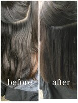 マイン ヘアー クリニック(main hair Clinic)&nbsp;お客様の縮毛矯正