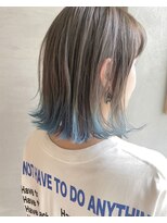 ニール 名古屋 伏見 丸の内(NEELU)&nbsp;クリアグレージュ×裾カラー