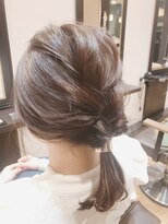 ヘアサロン トラヴィス(hair salon Travis)&nbsp;編み込みローポニー