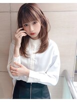 エレノア トーキョー 恵比寿(ELEANOAH TOKYO)&nbsp;ひし形カット【ピンクベージュ、モテ髪、ボブルフ恵比寿渋谷】