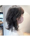 大人レイヤーウルフ×カーキグレージュ