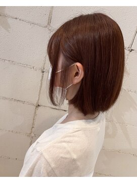 サロン ド ソーホー 蕨(Salon de SOHO) ボブ × オレンジブラウン
