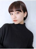 モダンマッシュ_Aラインボブマロンベージュ_8146