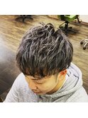 【スパイラル】無造作×スパイラルパーマ×モテ髪