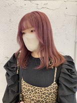 レンク(LENC)&nbsp;ブリーチ×ブリーチカラー×ピンクカラー