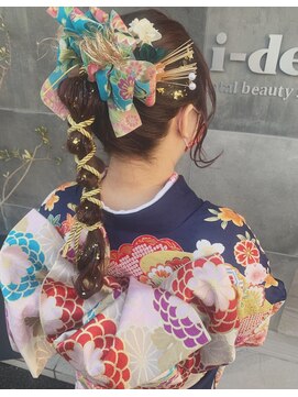美容室 アイディー i-dee 成人式ヘア