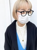 リビング 津田沼(LIVING)&nbsp;マッシュ/くびれヘア/ビタミンカラー/艶ボルドー[津田沼駅]