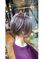 ラフ 難波店(LAFF)&nbsp;#黒髪#ボブルフ#ネビージュ#小顔#ワンレン