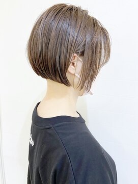 モリオフロムロンドン 松戸店(Morio from London) 【松戸　ムラマツ】大人ショート前下りボブ刈り上げ秋冬