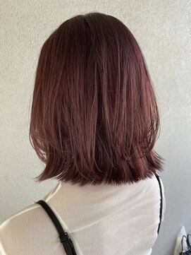 バルオン(BAR:ON) 【BAR:ON】外ハネレイヤー×ピンクレッド