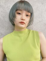 アンアミ シブヤ(Un ami shibuya) ハイトーンボブ/ショートボブ/ブリーチカラー