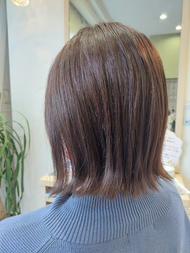 ヘアーズ 本店(HAIRZ) 《藤井》大人、外はねボブスタイル