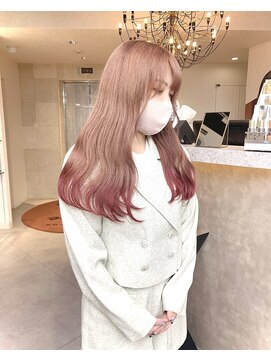 ソワンドブレスセルン 心斎橋(soin de brace cerne) ピンクベージュ×ピンク