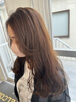 スクリバイタヒエ(SUKURI by tahie)&nbsp;#チョコレートブラウン　#透け感カラー