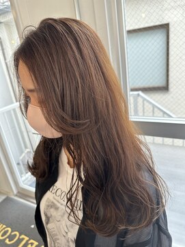 スクリバイタヒエ(SUKURI by tahie) #チョコレートブラウン　#透け感カラー