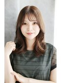 【Loamio】透け感バングエギョモリスタイル【30代/40代/50代】