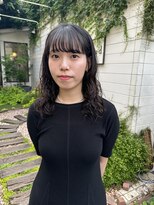 ガーランド (Garland) 大人ウェーブパーマ/ワンカール前髪パーマ/表参道