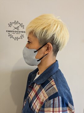カシココ193(casicoco193.) ２ブロック☆ブリーチ♪ショートヘア