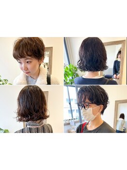 meltのパーマ技術は自然で柔らかくリピーターも多数◎[顔周り/パーマ/前髪/ショート/ボブ/学割U24/吉祥寺]