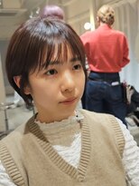 ストレータ バイ マリオ(Strata by mario)&nbsp;[横山]イメチェン小顔似合わせカット耳かけショート前髪有り