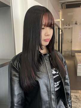 ゲーム 原宿店(GAME) フェイスフレーミングレイヤーカットウルフカット韓国