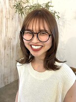 シーバイサイン(sea by Sign)&nbsp;顔周りレイヤー/ショコラベージュ