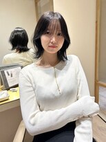 トッカ 赤羽アネックス店(tocca)&nbsp;韓国/前髪/黒髪/小顔/レイヤーカット/ネビージュ/顔周りカット